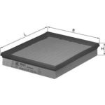 MAHLE Luftfilter LX 119 MAHLE Luftfilter LX 119