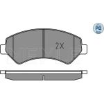 Bremsbelagsatz Fiat P. Ducato 06- Adowno— 1600Kg 025 244 6619-1/PD Bremsbelagsatz Fiat P. Ducato 06- Adowno— 1600Kg 025 244 6619-1/PD