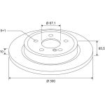 VALEO Bremsscheibe 672526