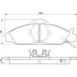 0 986 424 551 Bosch Bremsbelagsatz 0 986 424 551 0 986 424 551 Bosch Bremsbelagsatz 0 986 424 551
