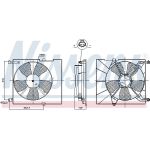 Nissens Kühlerlüfter PKW 85746 Nissens Kühlerlüfter PKW 85746