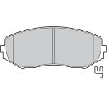 Valeo Bremsbelagsatz 598877 Valeo Bremsbelagsatz 598877