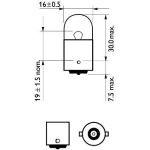 R10W 12V/10W BA15s SB2 12814B2 R10W 12V/10W BA15s SB2 12814B2
