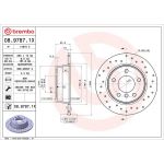 Bremsscheibe HA Xtra 08.9787.1X Bremsscheibe HA Xtra 08.9787.1X