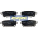 Japanparts Bremsbeläge PP-0704AF Japanparts Bremsbeläge PP-0704AF