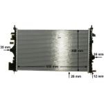 Kühler, Motorkühlung CR 1102 000P