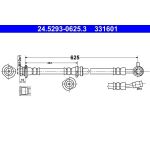 Bremsschlauch 24.5293-0625.3 Bremsschlauch 24.5293-0625.3