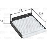 VALEO Innenraumfilter 698753 VALEO Innenraumfilter 698753
