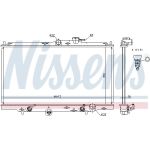 Nissens Wasserkühler PKW 633141 Nissens Wasserkühler PKW 633141