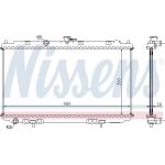 Nissens Wasserkühler PKW 67344A Nissens Wasserkühler PKW 67344A