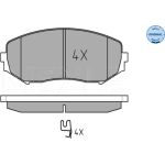 MEYLE Bremsbelagsatz Suzuki Grand Vitara 1.6/2.0 05- Mit Sensor 025 243 4617/W MEYLE Bremsbelagsatz Suzuki Grand Vitara 1.6/2.0 05- Mit Sensor 025 243 4617/W