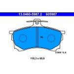 Bremsbelagsatz Mitsubishi P. Carisma 1.6/1.9 Td 95-06 13.0460-5987.2