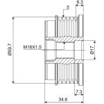 Generatorfreilauf 588073 Generatorfreilauf 588073