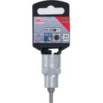 BGS Bit-Einsatz Antrieb Innenvierkant 12,5 mm (1/2 ) Innensechskant 4 mm 4250 BGS Bit-Einsatz Antrieb Innenvierkant 12,5 mm (1/2 ) Innensechskant 4 mm 4250