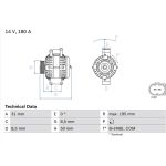 Lichtmaschine 0 986 081 910 Lichtmaschine 0 986 081 910