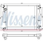 Wasserkühler PKW 646904 Wasserkühler PKW 646904