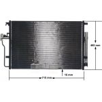 Kondensator, Klimaanlage AC 553 001S Kondensator, Klimaanlage AC 553 001S