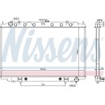 Nissens Wasserkühler PKW 67352