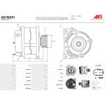 A0190(P) AS-PL Lichtmaschine (Generator) A0190(P)