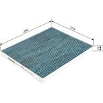 Bosch Innenraumfilter+ 0 986 628 514 Bosch Innenraumfilter+ 0 986 628 514