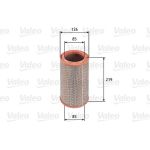 Valeo Luftfilter 585609 Valeo Luftfilter 585609