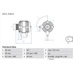 Bosch Lichtmaschine 0 986 083 270 Bosch Lichtmaschine 0 986 083 270