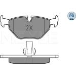 Bremsbelagsatz Bmw T. E39 520-540 11/95 025 216 9117/PD Bremsbelagsatz Bmw T. E39 520-540 11/95 025 216 9117/PD