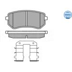 Bremsbelagsatz Kia T. Picanto 04-/I10 08- Mit Sensor 025 242 7614/W Bremsbelagsatz Kia T. Picanto 04-/I10 08- Mit Sensor 025 242 7614/W