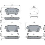 Bremsbelag 0 986 424 952 Bremsbelag 0 986 424 952