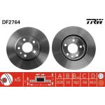 DF2764 TRW Bremsscheibe DF2764 DF2764 TRW Bremsscheibe DF2764