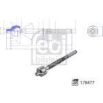 Axialgelenk, Spurstange 178477 Axialgelenk, Spurstange 178477