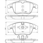 Bosch Bremsbelagsatz 0 986 494 169 Bosch Bremsbelagsatz 0 986 494 169