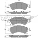 TOMEX brakes Bremsbelagsatz, Scheibenbremse TX 19-22 TOMEX brakes Bremsbelagsatz, Scheibenbremse TX 19-22