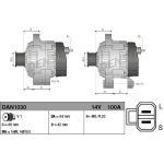 Denso Lichtmaschine DAN1030 Denso Lichtmaschine DAN1030