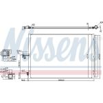 Nissens Klimakondensator PKW 940412