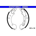 03.0137-0454.2 ATE Bremsbackensatz 03.0137-0454.2