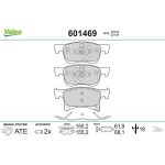 Valeo Bremsbelagsatz 601469 Valeo Bremsbelagsatz 601469