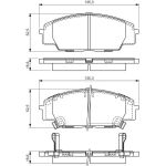 Bosch Bremsbelagsatz 0 986 494 311 Bosch Bremsbelagsatz 0 986 494 311