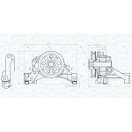 MAGNETI MARELLI Ölpumpe 351516000010 MAGNETI MARELLI Ölpumpe 351516000010