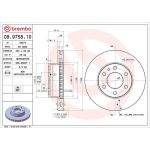 40 481 043 Bremsscheibe VA 09.9758.10 40 481 043 Bremsscheibe VA 09.9758.10