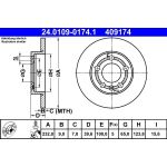 Bremsscheibe 24.0109-0174.1