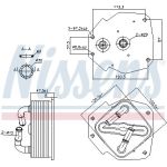 Nissens Ölkühler PKW 91418 Nissens Ölkühler PKW 91418