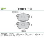VALEO Bremsbeläge 601594 VALEO Bremsbeläge 601594