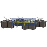 Bremsbelagsatz Lancia T. Phedra 2.0-3.0 02 PP-0018AF Bremsbelagsatz Lancia T. Phedra 2.0-3.0 02 PP-0018AF