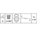 HELLA Öldruckschalter 6ZL 009 600-081 HELLA Öldruckschalter 6ZL 009 600-081