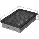 MAHLE Luftfilter LX 2047 MAHLE Luftfilter LX 2047