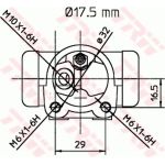 Radbremszylinder BWC247 Radbremszylinder BWC247