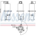 NISSENS Agr-Ventil 98172 NISSENS Agr-Ventil 98172