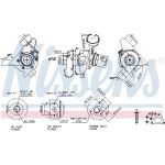 NISSENS Turbolader 93192 NISSENS Turbolader 93192