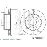 BluePrint BLUE PRINT Bremsscheibe ADBP430041 BluePrint BLUE PRINT Bremsscheibe ADBP430041